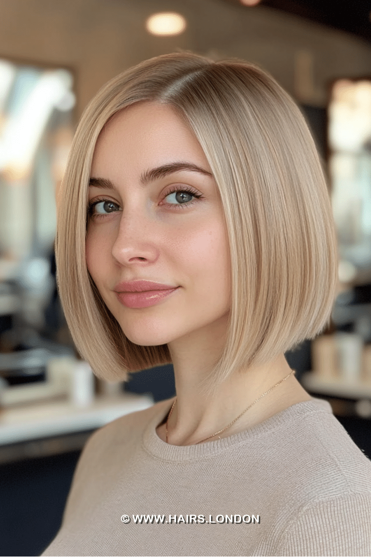 Soft Champagne Blonde Hair