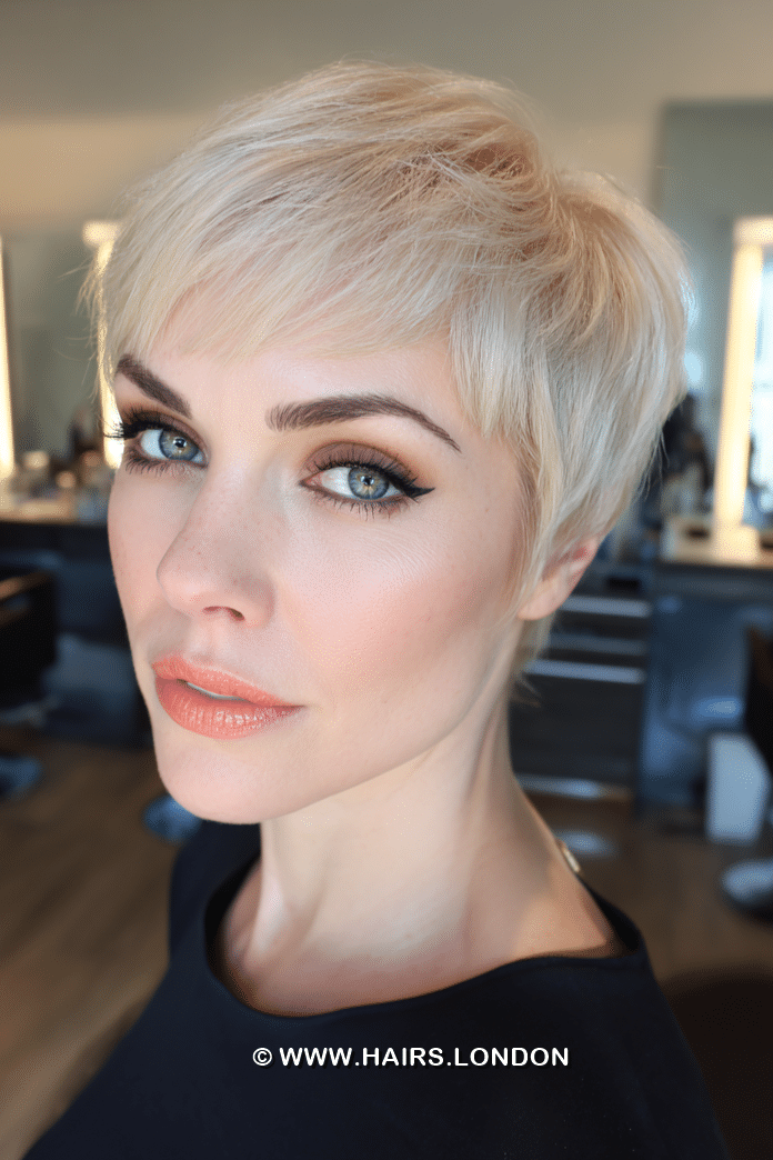 Soft Creamy Platinum Blonde Hair