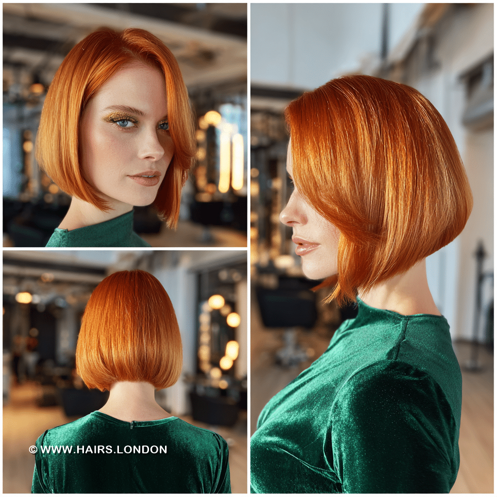 Vibrant Copper Ginger Hair