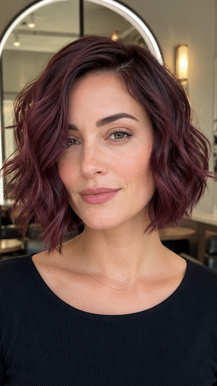 Mulled Wine Velvet Hair