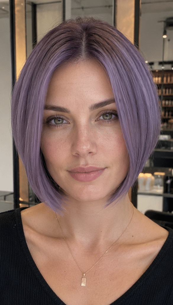 Lavender Pearl Hair