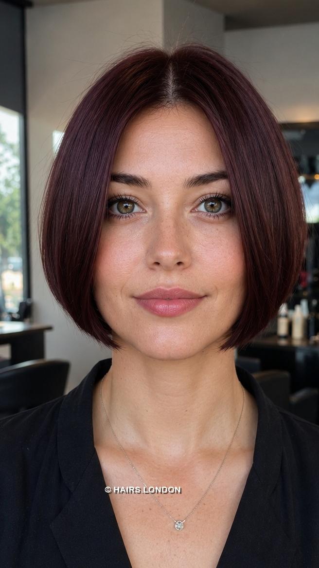 Deep Merlot Velvet Hair