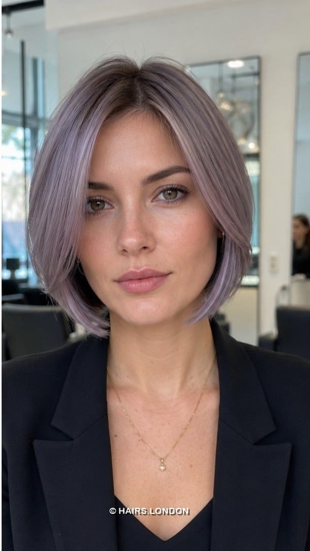 Frosted Lavender Hair