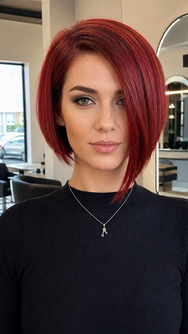 Crimson Cherry Red Hair