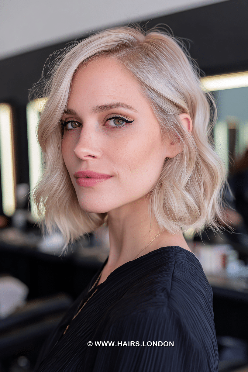 Soft Champagne Blonde Hair