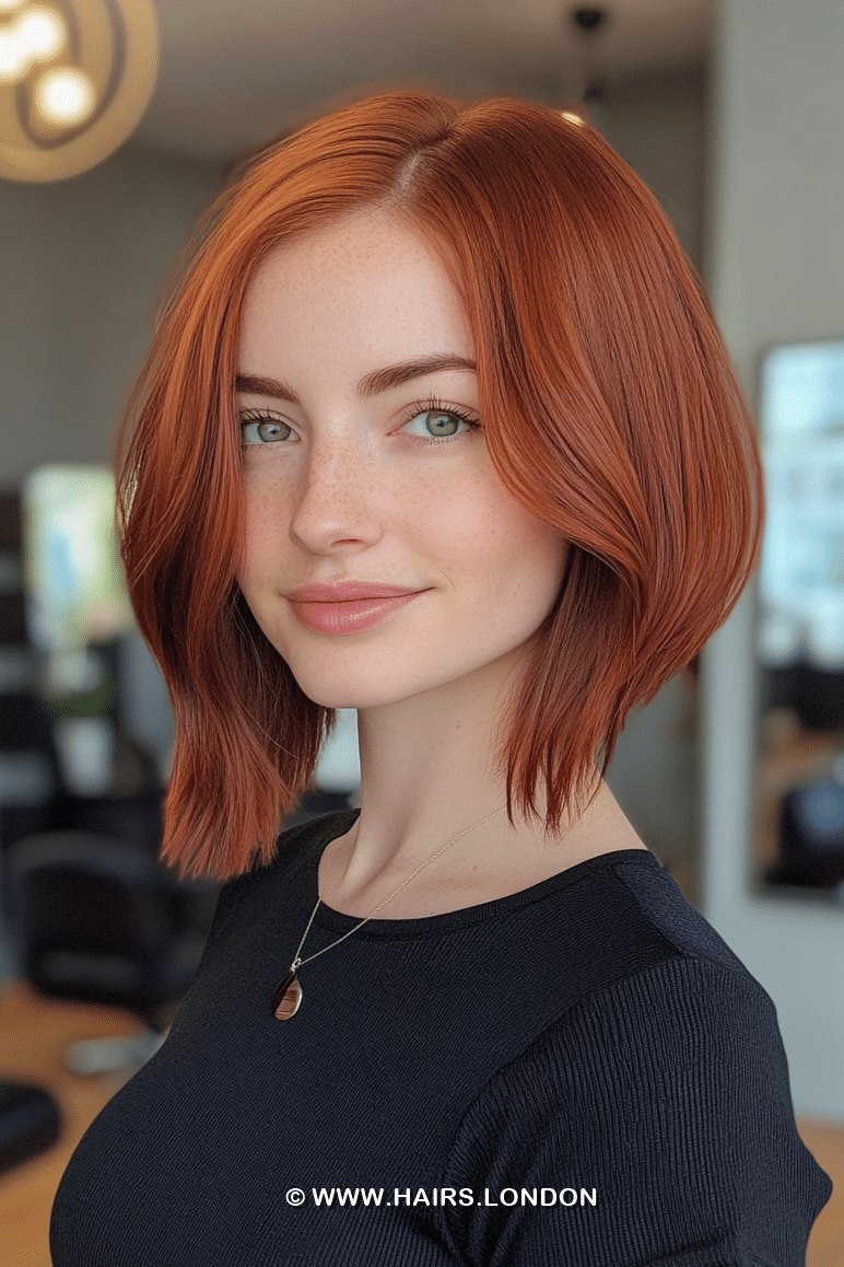Vibrant Copper Ginger Hair