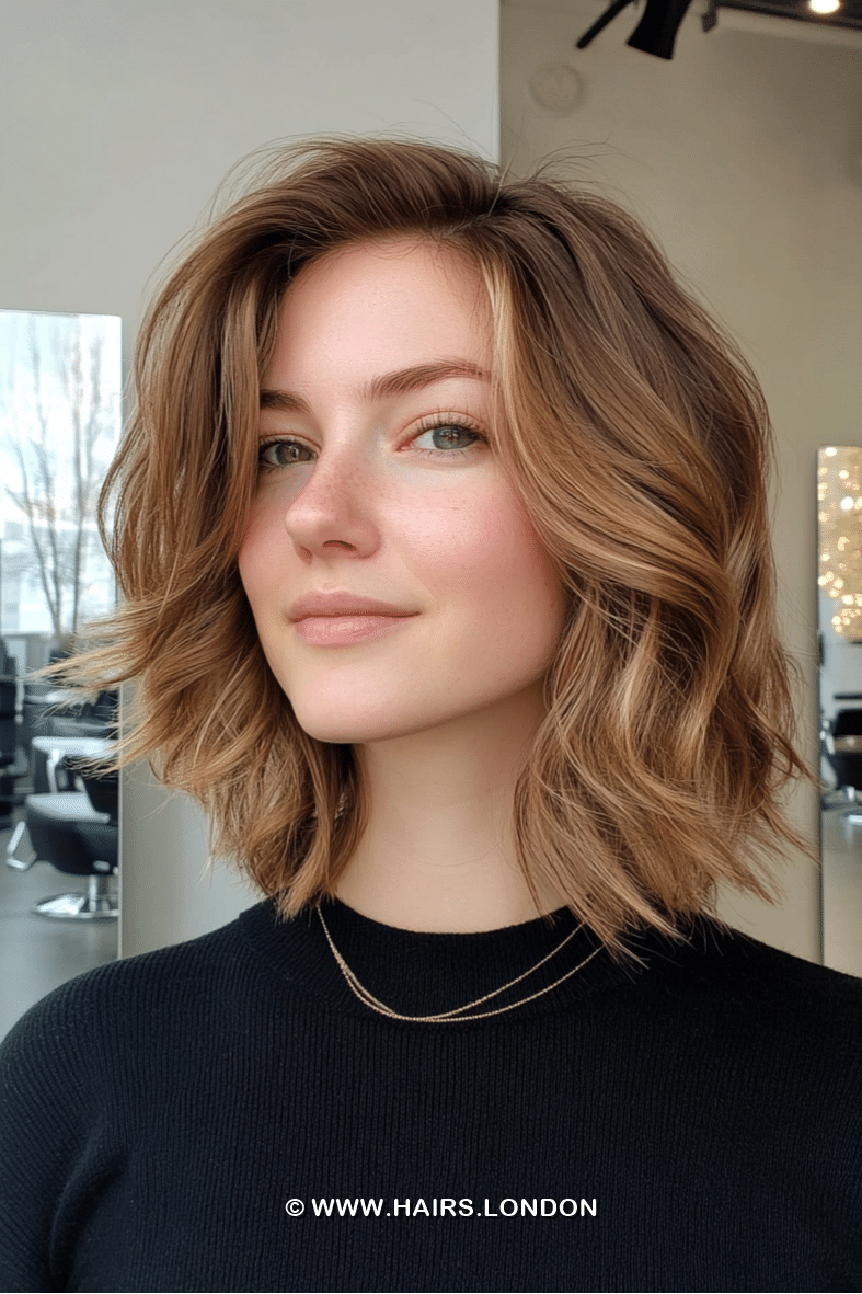 Warm Caramel Brown Hair