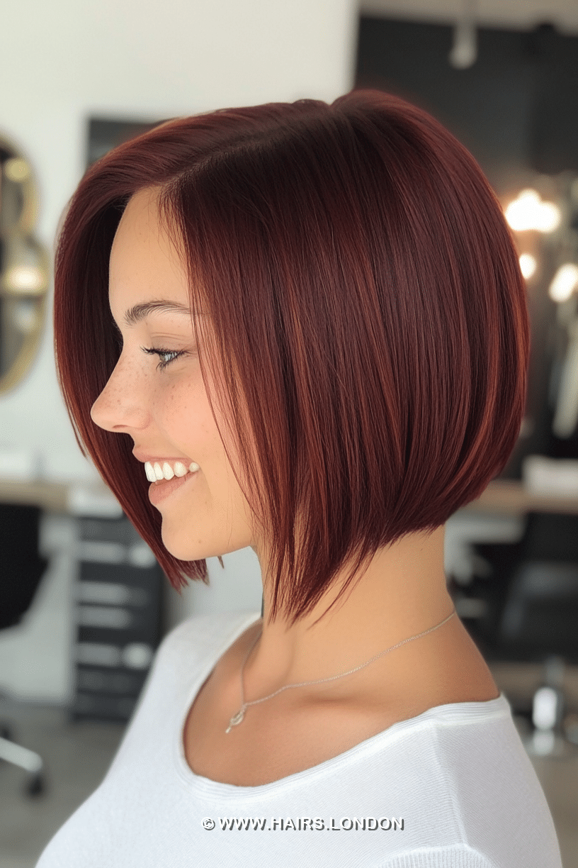 Warm Chestnut Auburn Hair