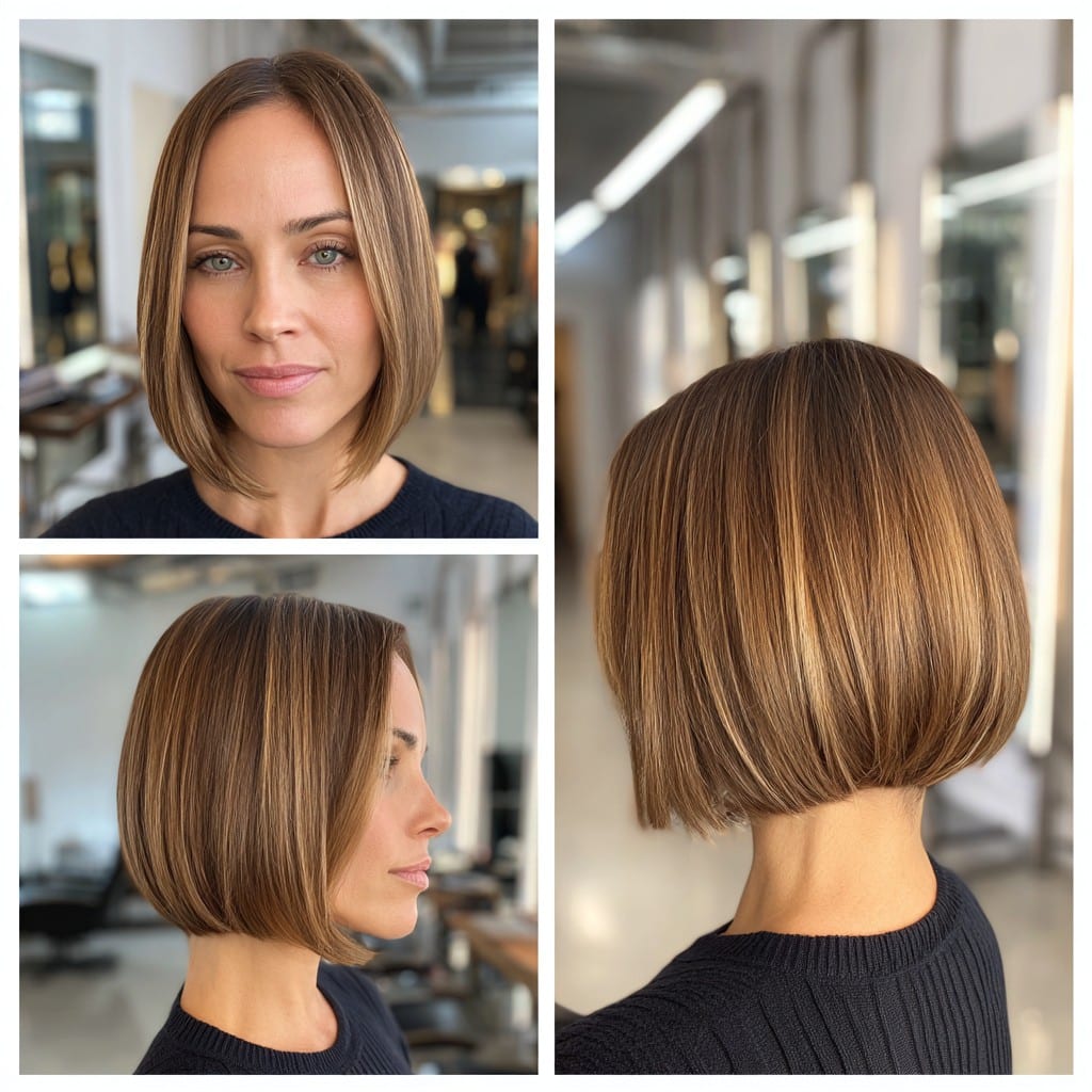 Warm Chestnut Brown Hair