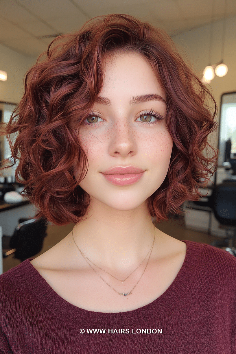 Warm Copper Auburn Hair