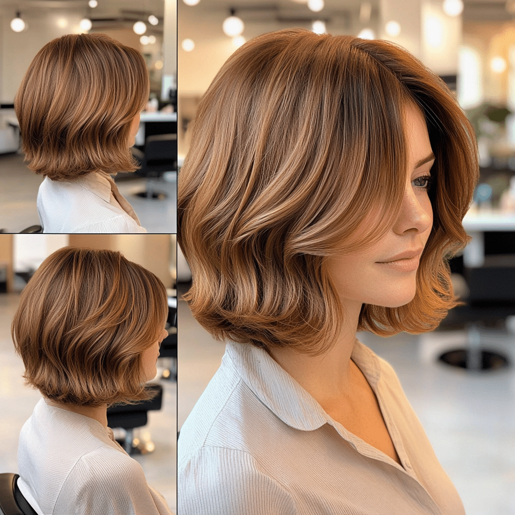 Warm Copper Brown Hair