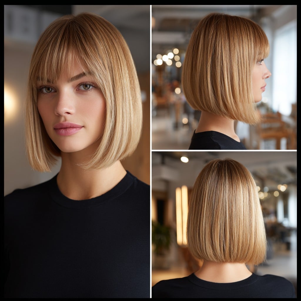 Warm Honey Blonde Hair