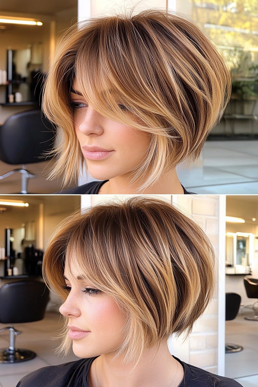 Warm Honey Brunette Hair