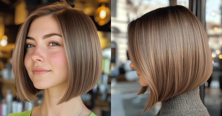 39 Sleek Blunt Bob Haircuts for a Modern Look