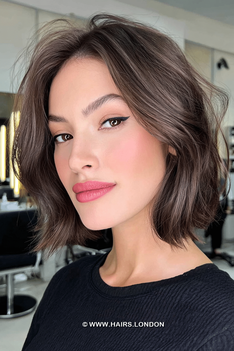 Smoky Mocha Brown Hair