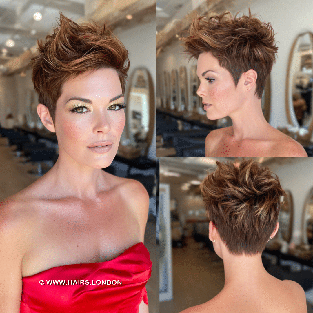 Warm Chestnut Copper Hair