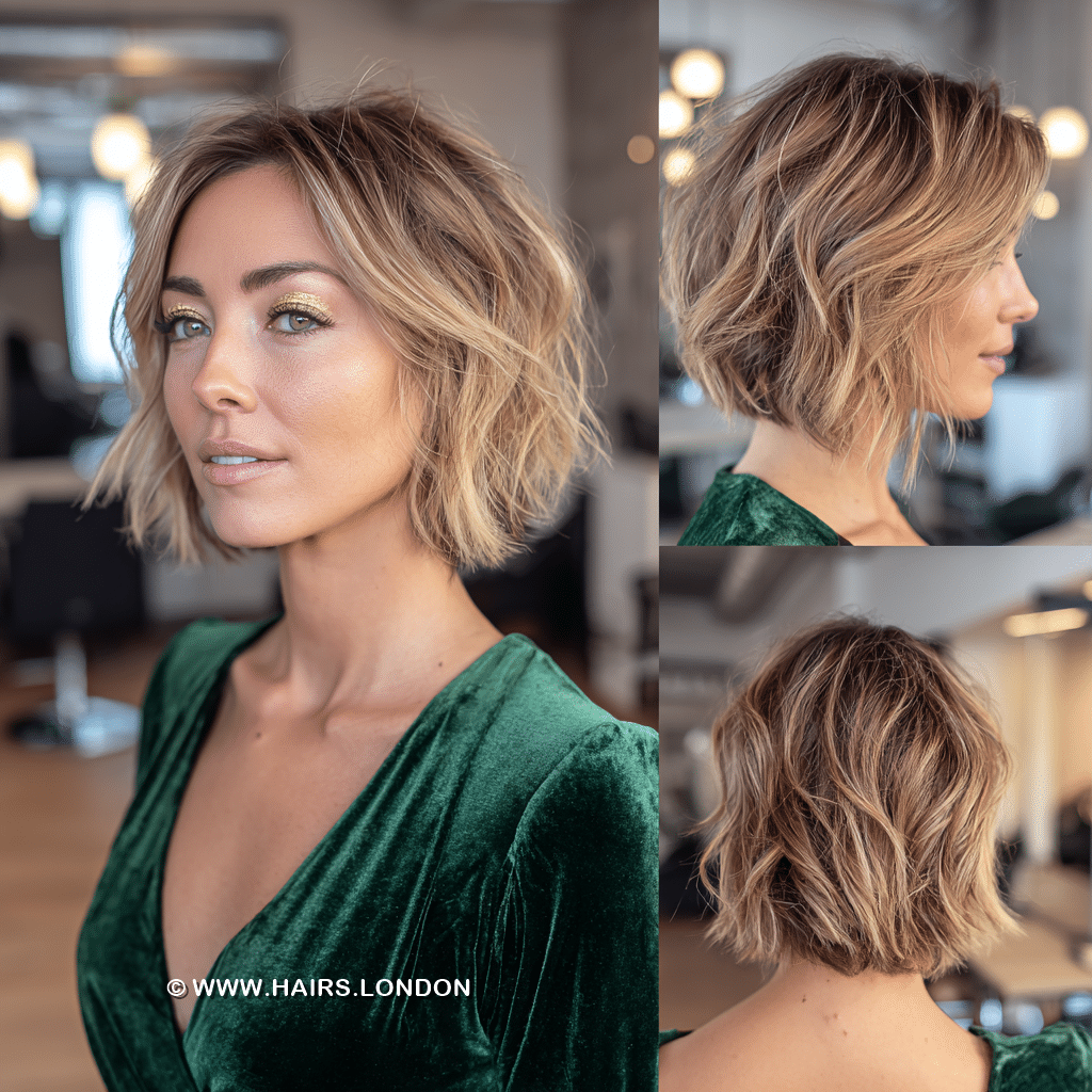 Honey Beige Balayage Hair