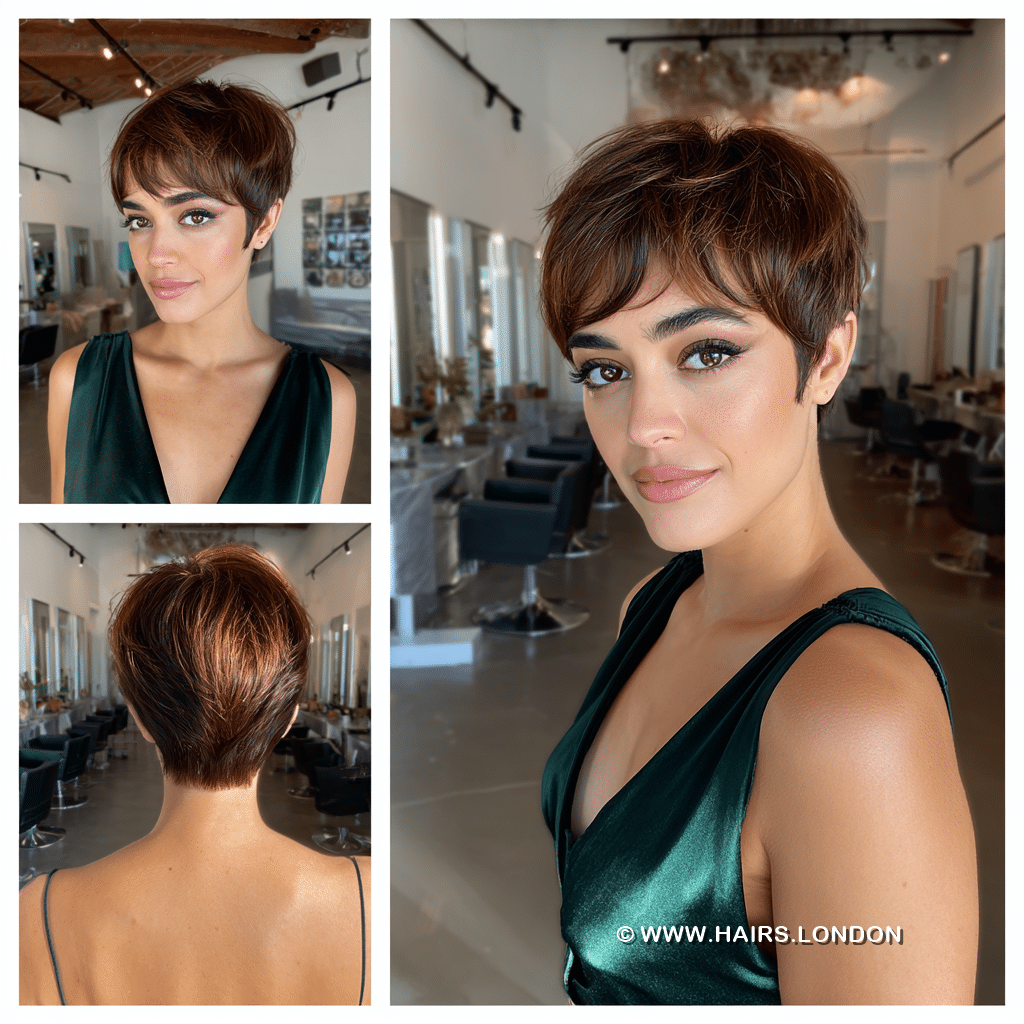 Rich Cinnamon Brunette Hair