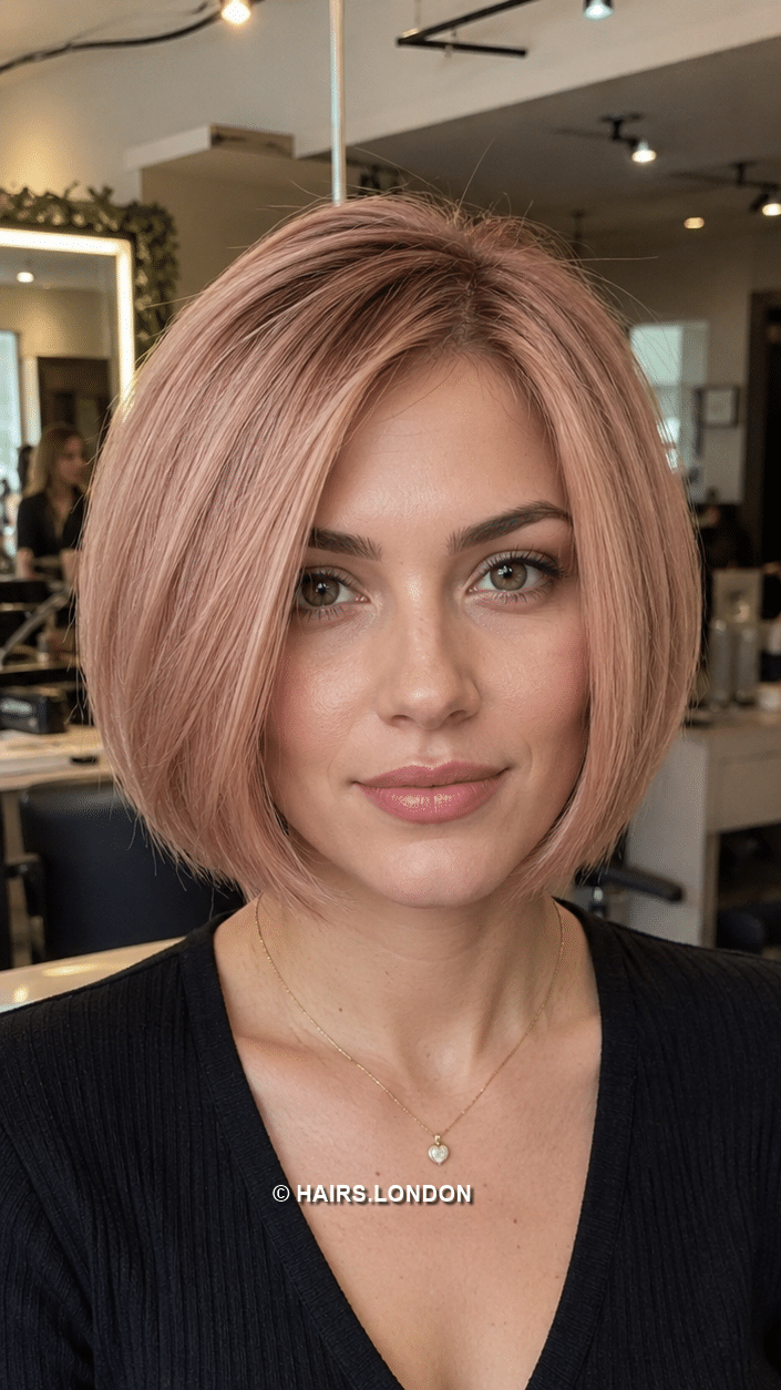 Rose Beige Blonde Hair