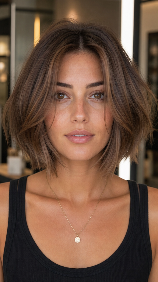 Soft Cocoa Mushroom Hair