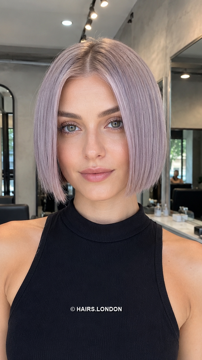 Lilac Pearl Blonde Hair