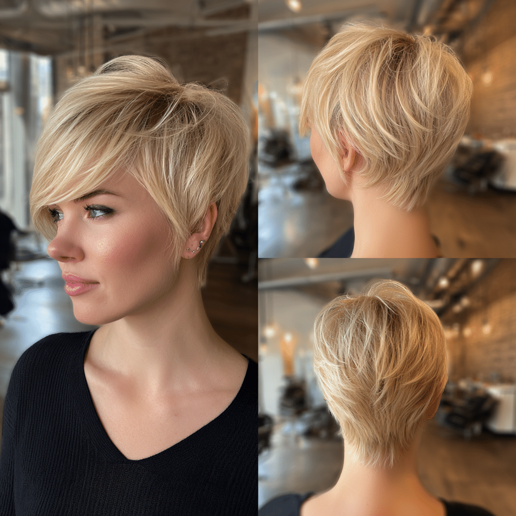 Golden Beige Blonde Hair
