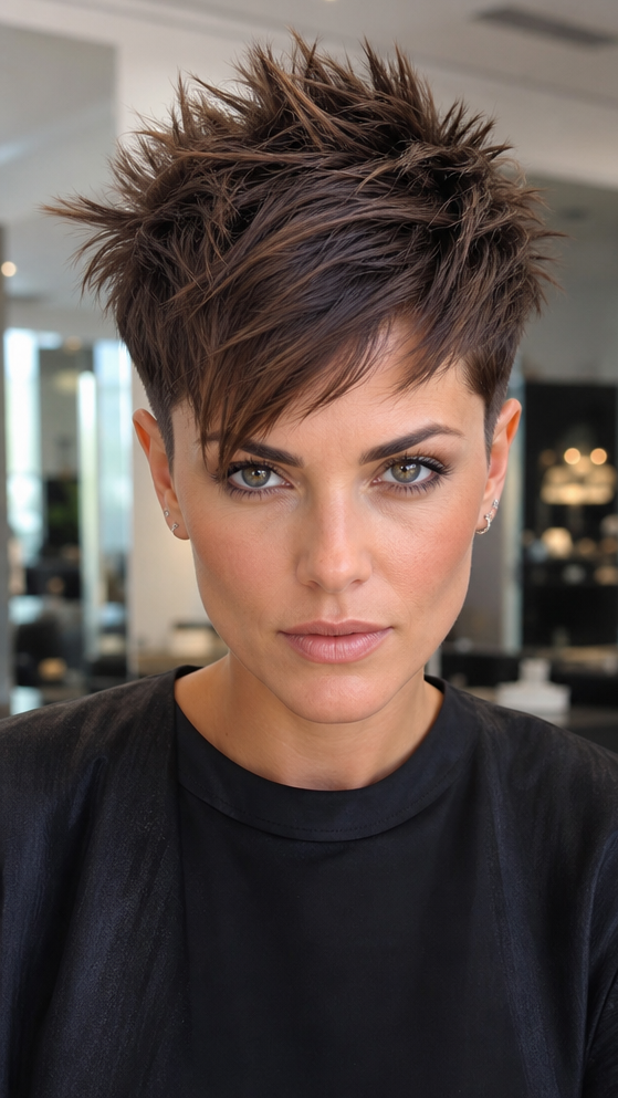 Walnut Mocha Brunette Hair