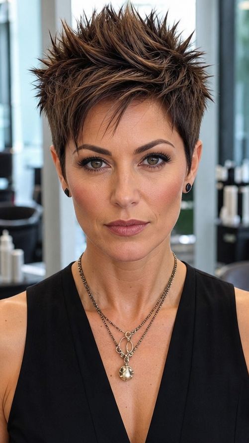 Chestnut Mocha Brunette Hair