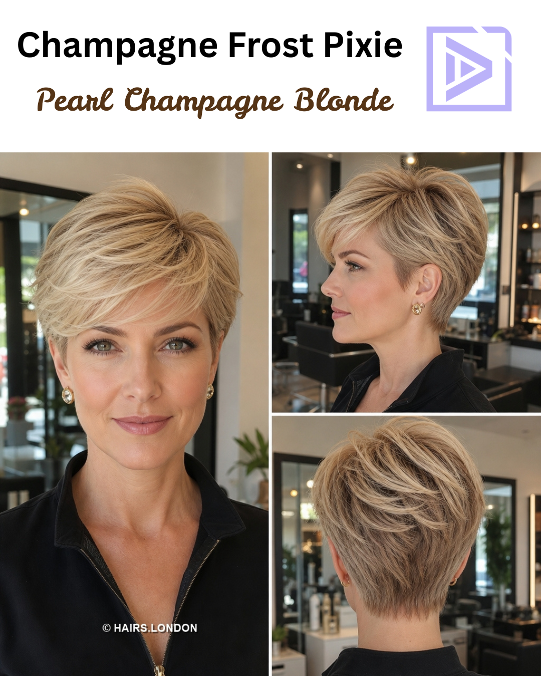 Pearl Champagne Blonde Hair
