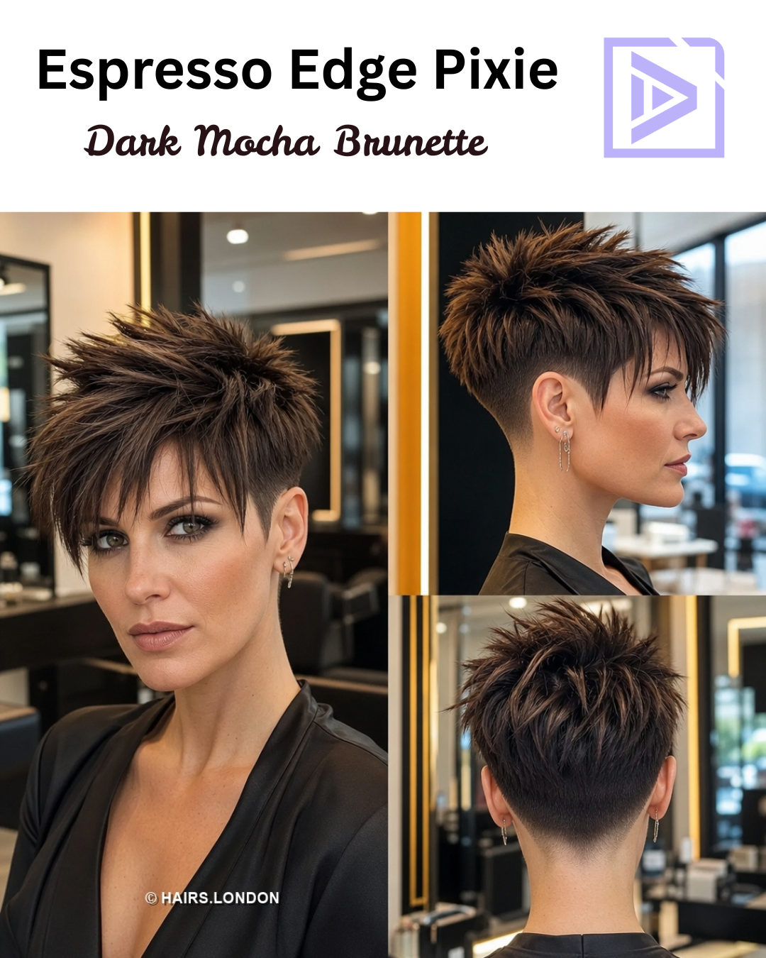 Dark Mocha Brunette Hair