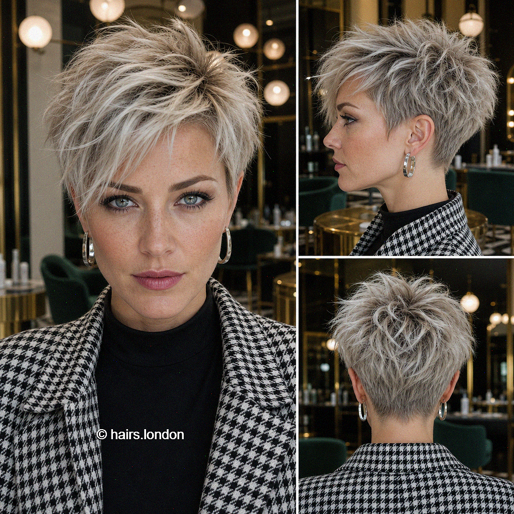 71 Stylish Pixie Bob Haircuts for a Contemporary Look Smoky Pearl Silver Hair