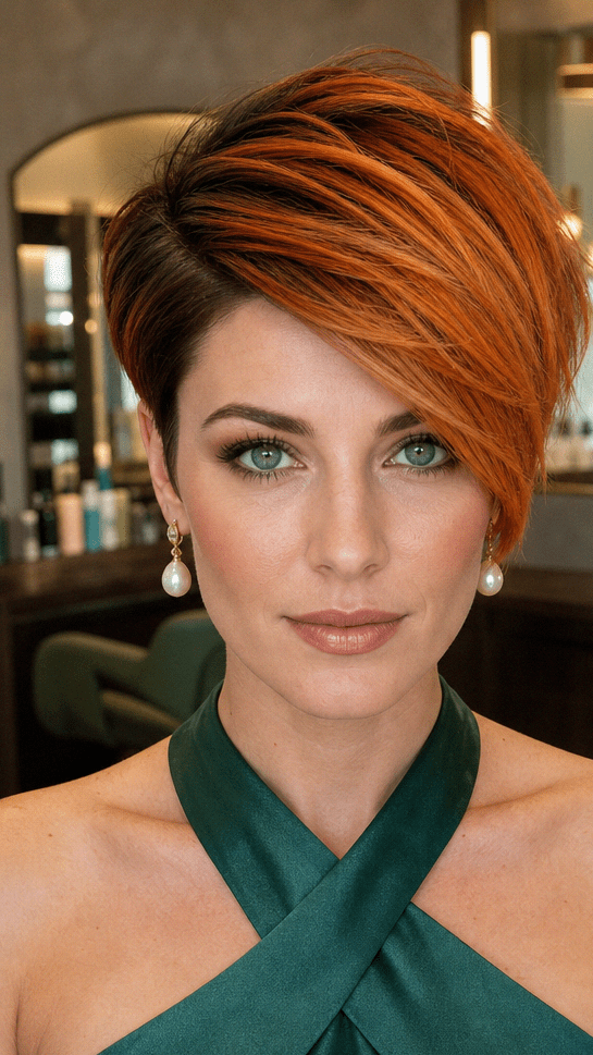 71 Stylish Pixie Bob Haircuts for a Contemporary Look Fiery Copper Cinnamon Hair
