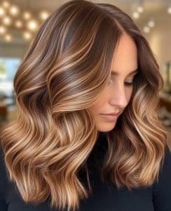 Chocolate Brown Balayage Hair