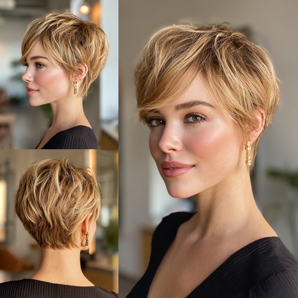 Golden Pixie Bob Hair
