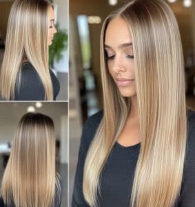 Honey Beige Blonde Hair