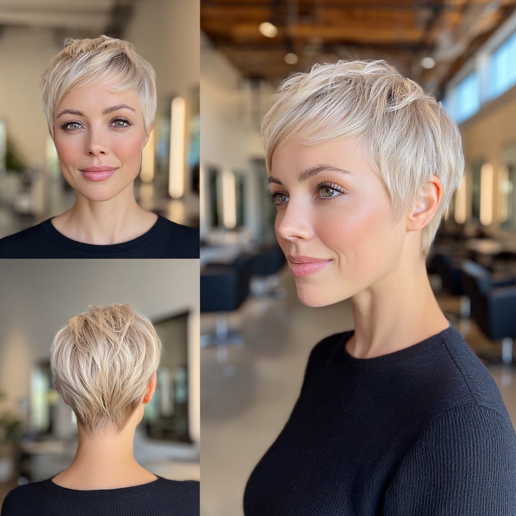 Pearl Platinum Blonde Hair