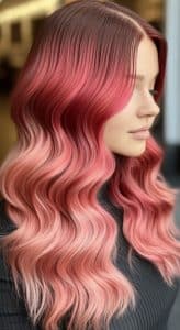 Pink Ombré Hair