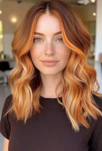 Pumpkin Spice Hair