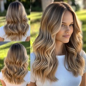 Sandy Blonde Hair