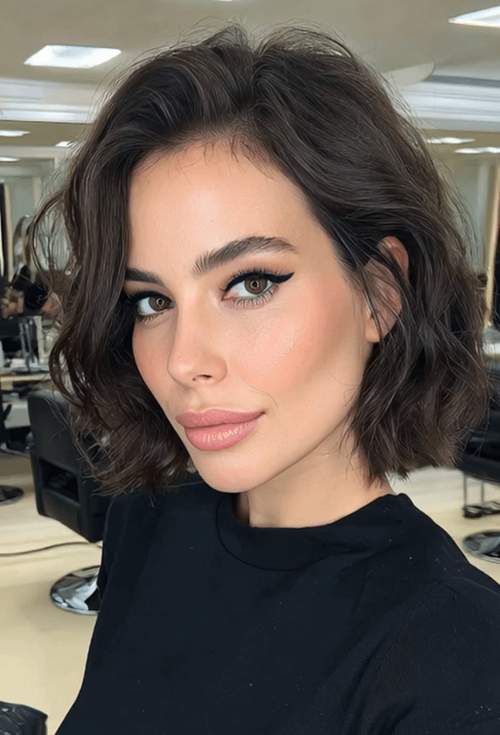 Rich Mocha Brunette Hair