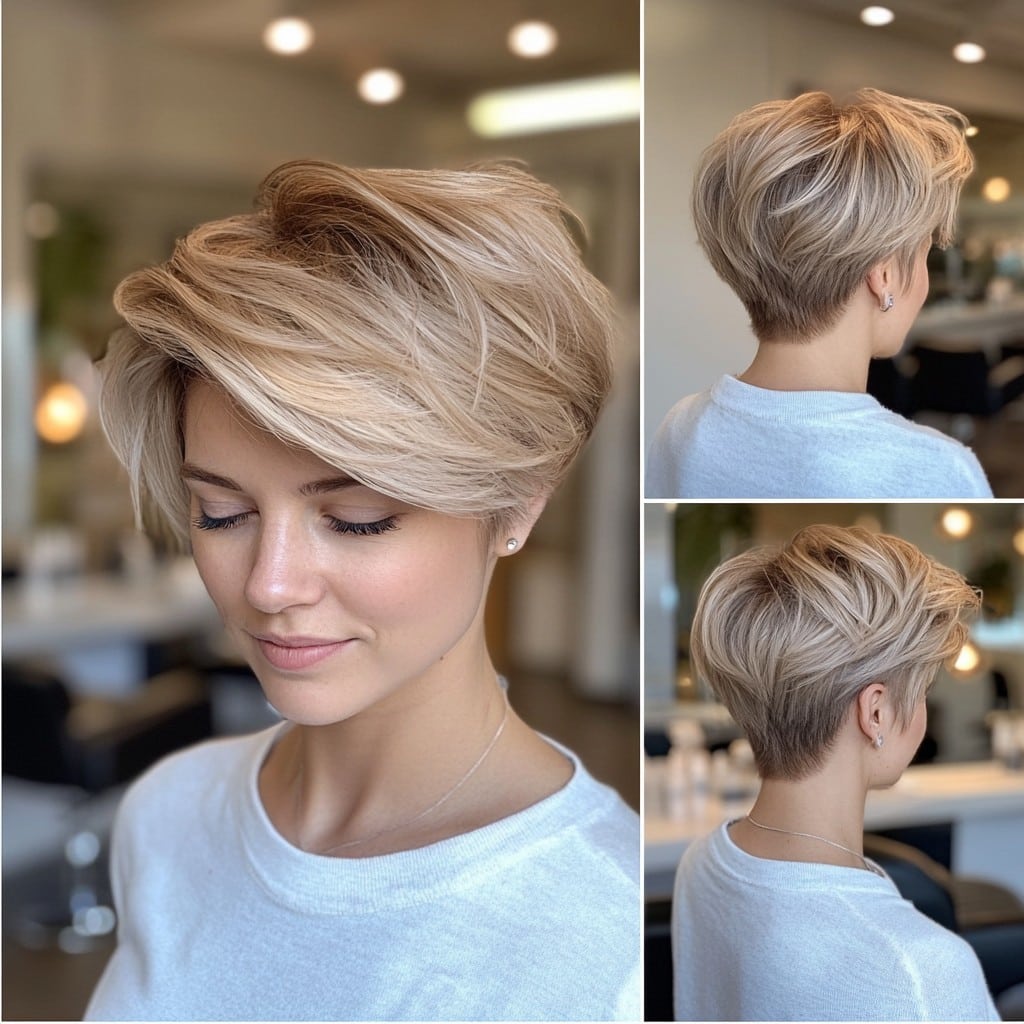 Soft Beige Blonde Hair