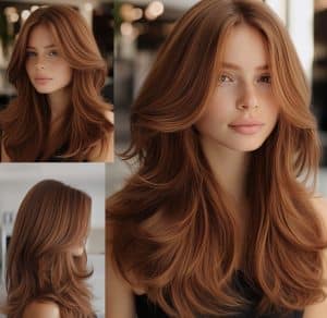 Soft Copper Hair