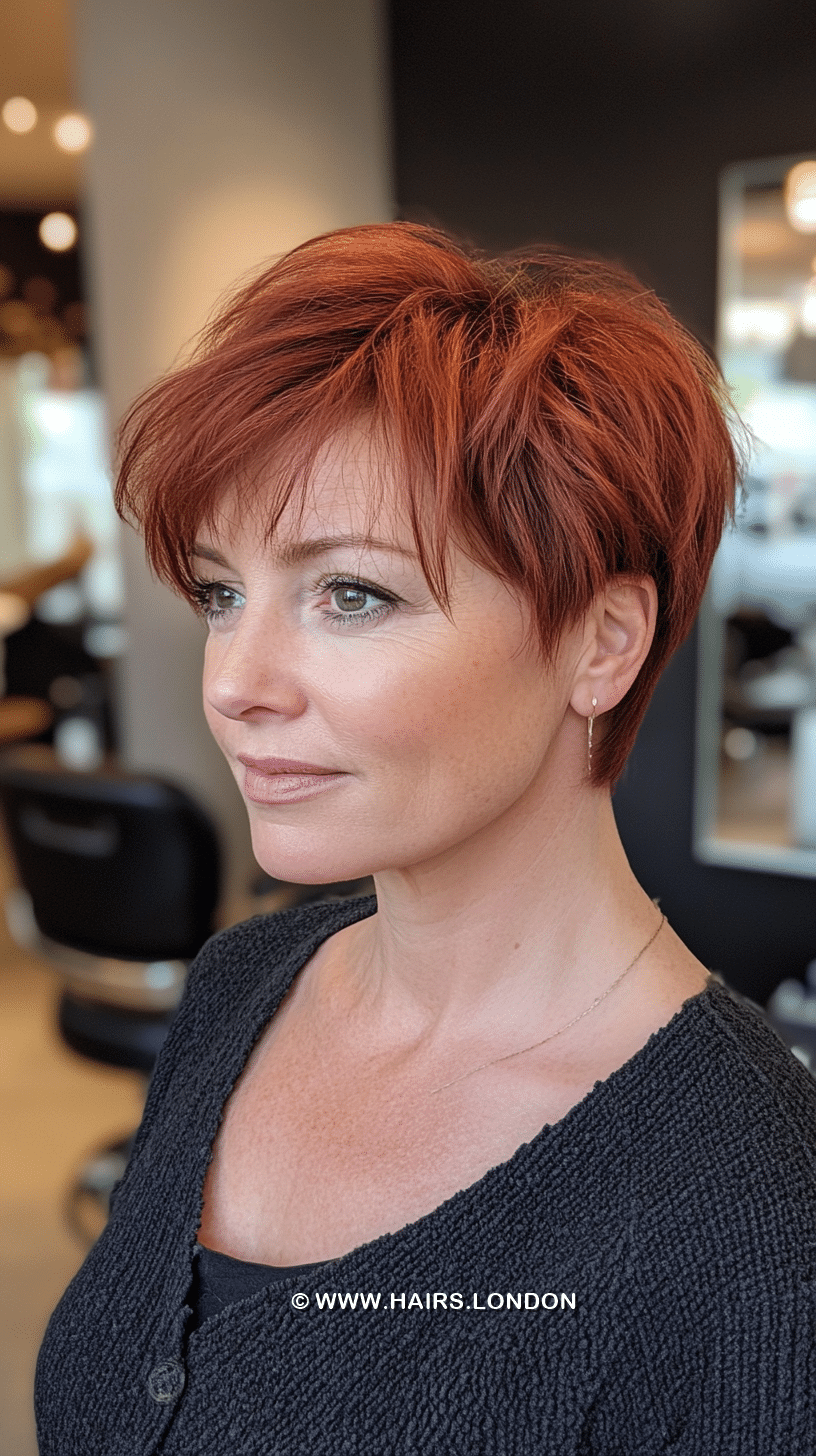 Vibrant Copper Red Hair