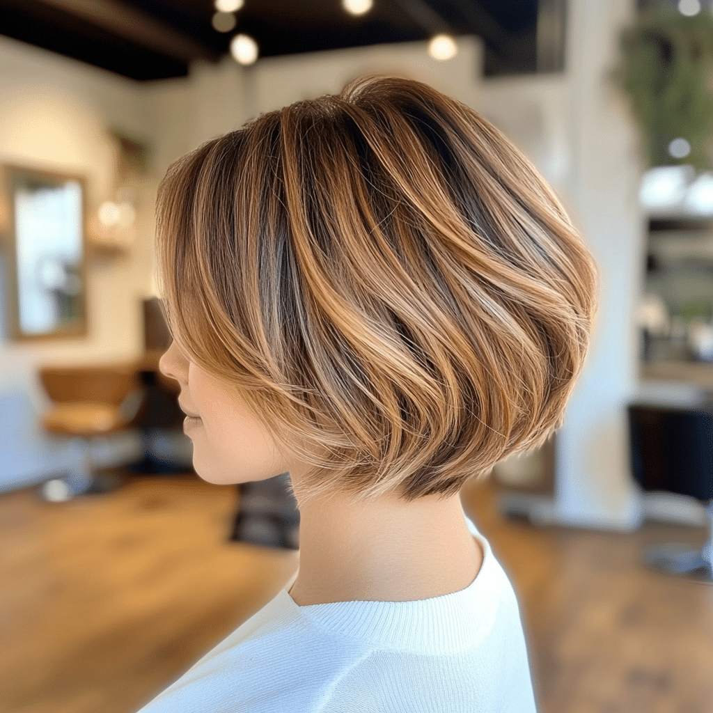 Warm Golden Brunette Hair