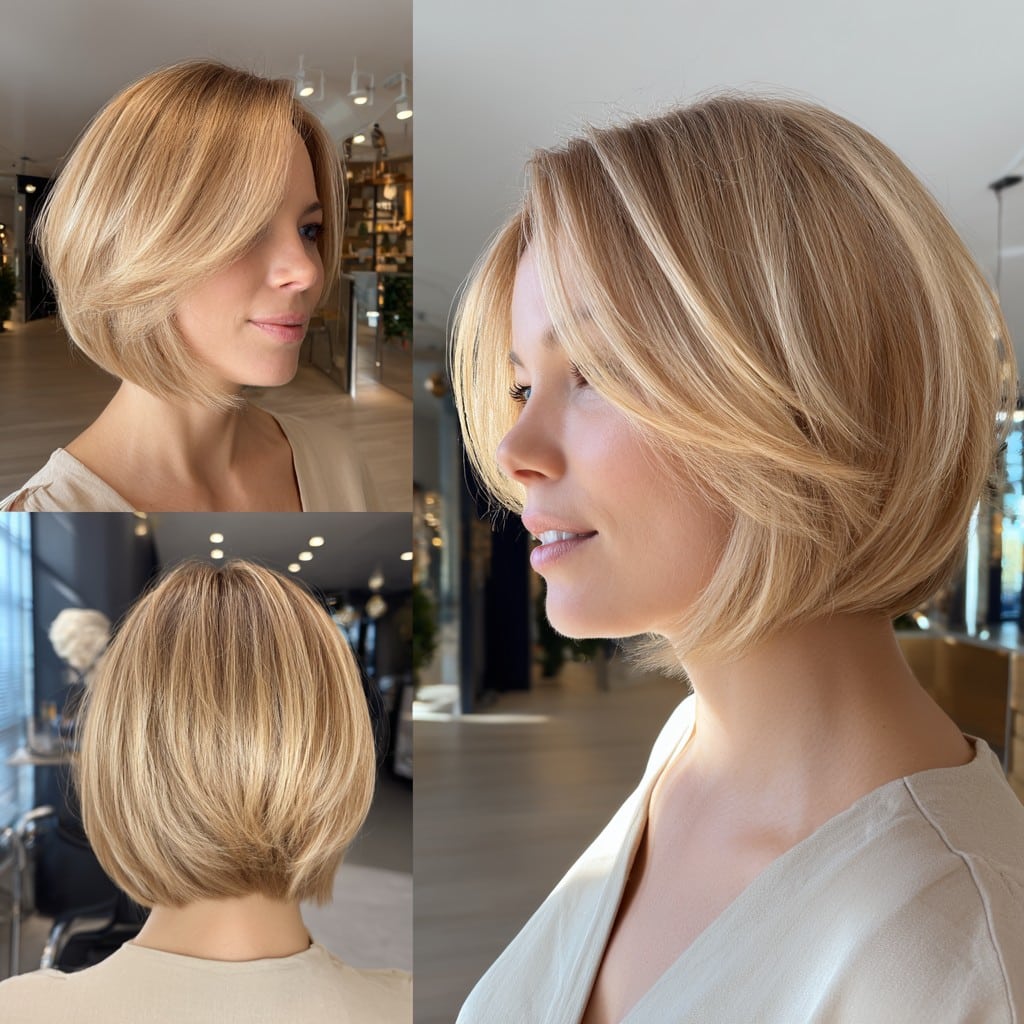 Warm Honey Blonde Hair