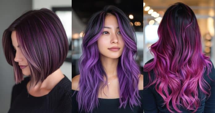 27 Stunning Purple Hair Color Ideas For 2025