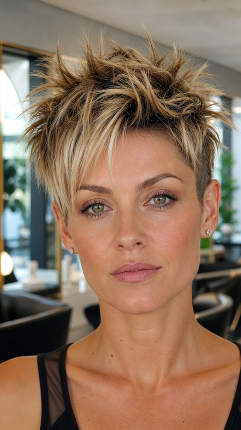 67 Cutest Ways to Get a Pixie Cut with Highlights for a Dimensional Crop Honey Ash Blonde Hair