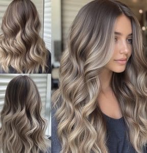 Chestnut Brown Balayage Hair