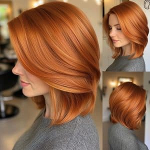 Classic Auburn Copper Hair