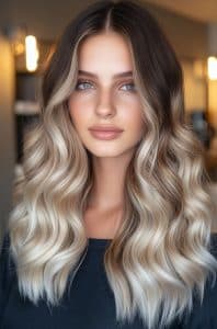 Dark Blonde Balayage Hair